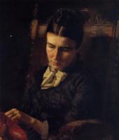 Eakins, Thomas - Portrait of Sarah Ward Brinton